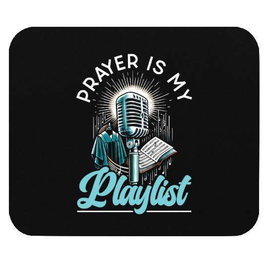 Gospel Music Religious Bible Scripture Christian Mouse Pads