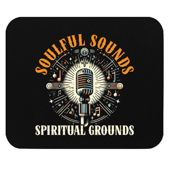Gospel Music Religious Bible Scripture Christian Mouse Pads
