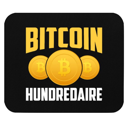 Bitcoin Hundredaire Mouse Pads