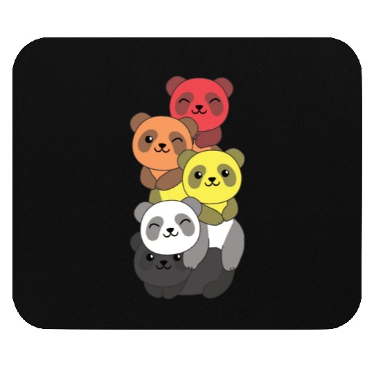 Lithsexual Flag Pride Lgbtq Cute Panda Mouse Pads