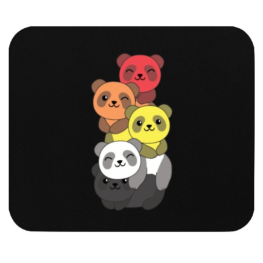 Lithsexual Flag Pride Lgbtq Cute Panda Mouse Pads