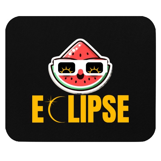 Eclipse Slice: Melon with Attitude! Mouse Pads