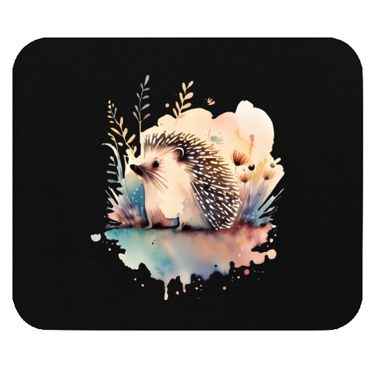 Cute Hedgehog Mouse Pads