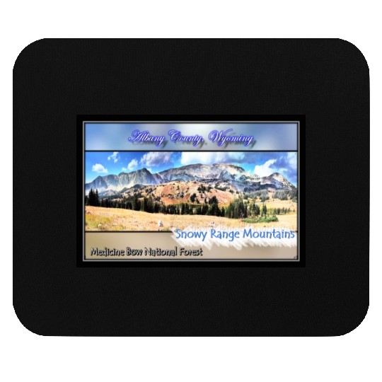 I've Been Framed! Snowy Range Scenic Byway Wyoming Mouse Pads