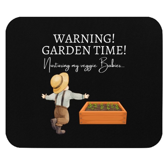 Gardening your own vegetables vegetable Gardener Mouse Pads