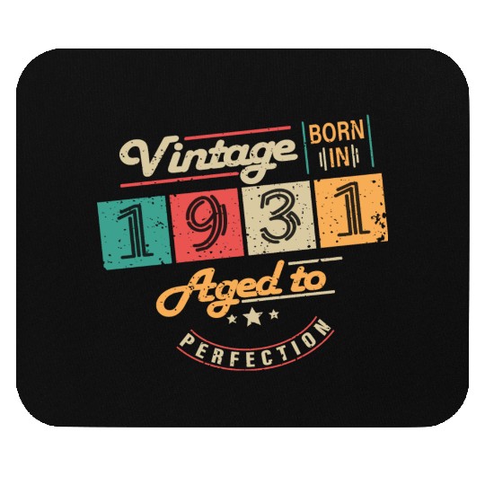 Original 1931 Vintage - 1931 Birthday Gift Mouse Pads