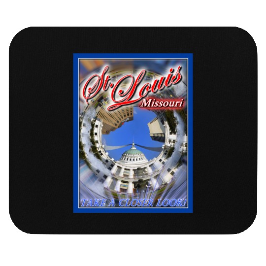 Historic Downtown St. Louis Arch & Courthouse Mouse Pads