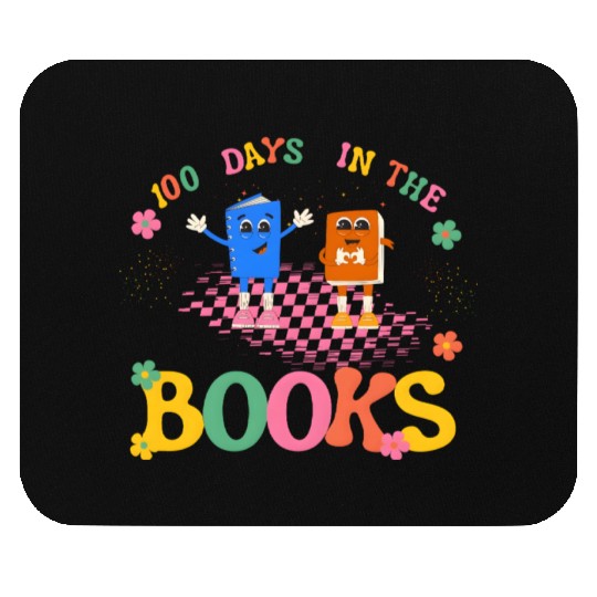 100 Days in the Books Reading Teacher Mouse Pads