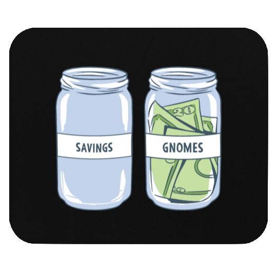 Garden Gnome Saving Gnomes Mouse Pads