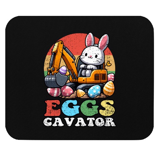 EGGSCAVATOR EASTER Mouse Pads