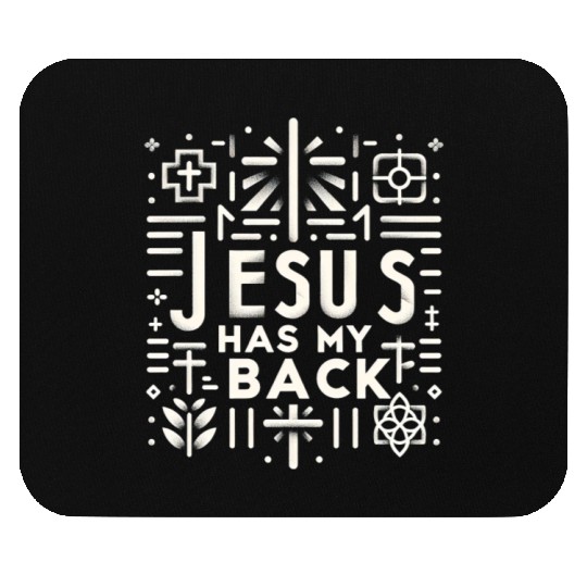 Jesus Has My Back 30 Mouse Pads