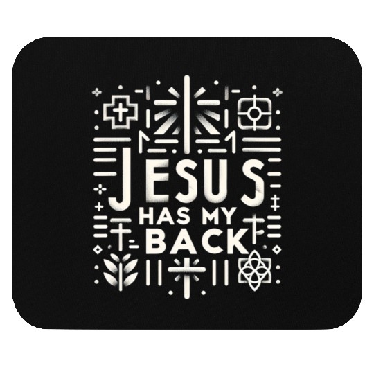 Jesus Has My Back 30 Mouse Pads