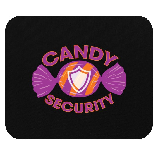 Candy Security Kids Parents Matching Birthday Mouse Pads