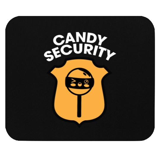 Candy Security Kids Parents Matching Birthday Mouse Pads