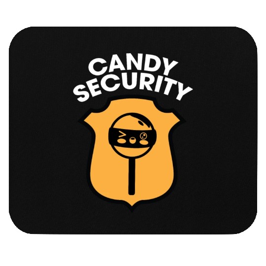 Candy Security Kids Parents Matching Birthday Mouse Pads