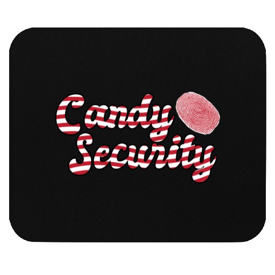 Candy Security Mom Dad Matching Birthday Costume Mouse Pads
