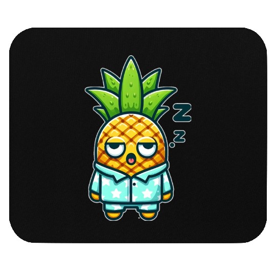 Pineapple Bedtime Mouse Pads