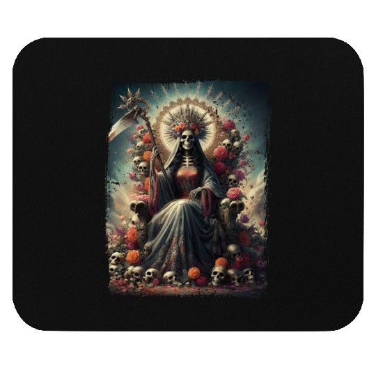 La Santa Muerte Saint Death Mouse Pads