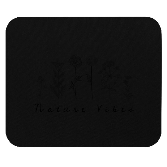 Nature Vibes Wild Flowers Mouse Pads