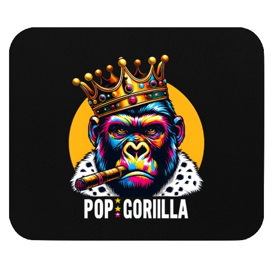 Pop Gorilla Mouse Pads