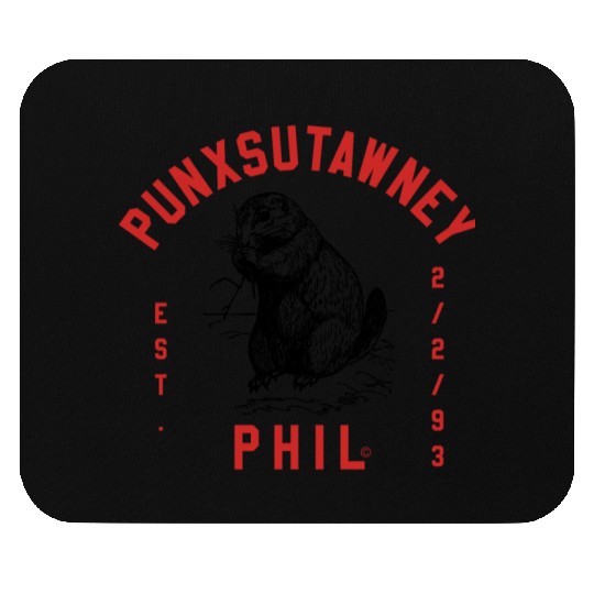 Punxsutawney Phil Groundhog Day Mouse Pads
