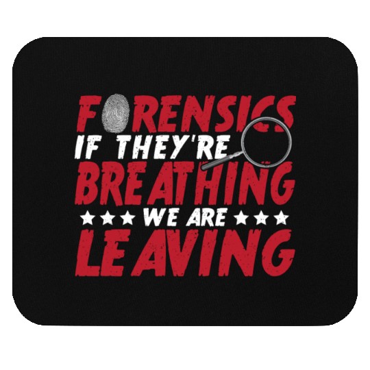 CSI Police Forensic Investigation Crime Scene Mouse Pads