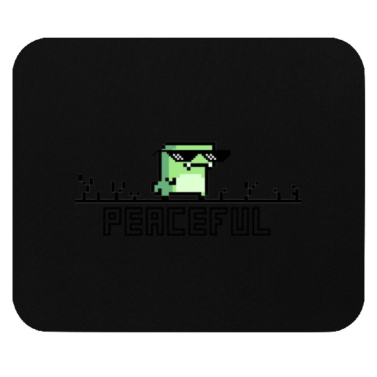 Peaceful rex Mouse Pads
