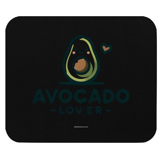 heerful Avocado Heart Embrace Mouse Pads