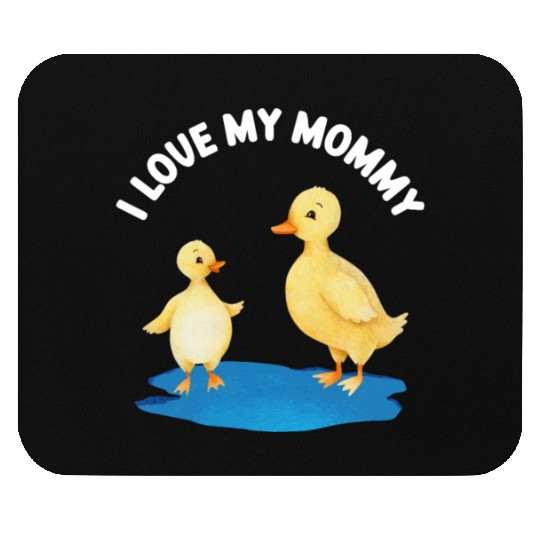 Duck And Duckling Mother's Day For Kids And Adults Mouse Pads