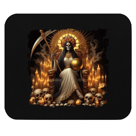 La Santa Muerte Saint Death Mouse Pads