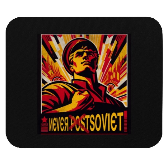 Never postsoviet never Soviet Mouse Pads