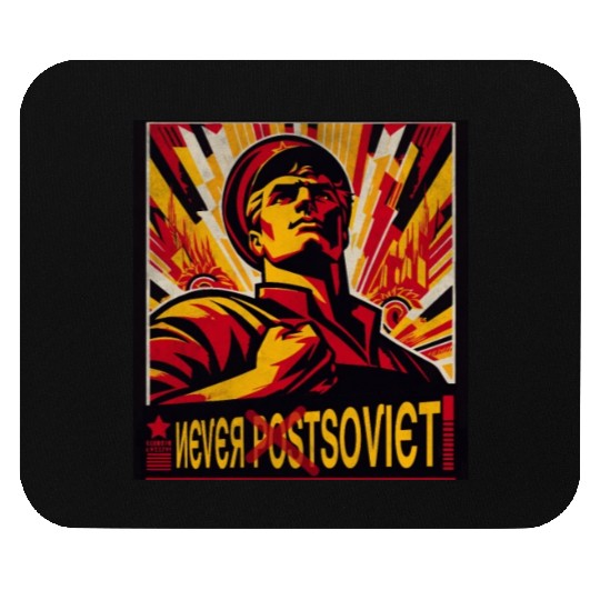 Never postsoviet never Soviet Mouse Pads