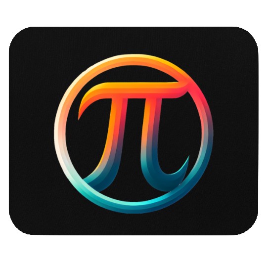 Pi Day Nerd Geek Love Math Pi Symbol Kids Men Mouse Pads