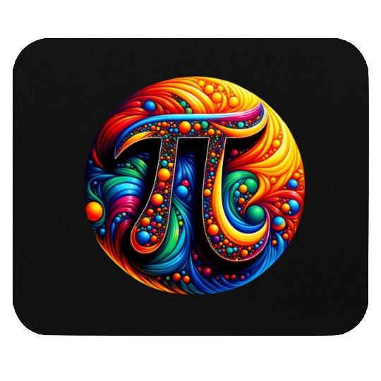 Pi Day Nerd Geek Love Math Pi Symbol Kids Men Mouse Pads