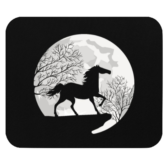 MOON HORSE DESIGN Mouse Pads