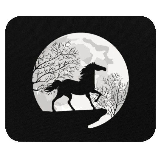 MOON HORSE DESIGN Mouse Pads