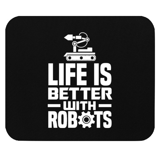 Funny Robotics Robot Engineering Programming Mouse Pads