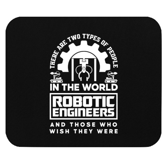 Funny Robotics Robot Engineering Programming Mouse Pads