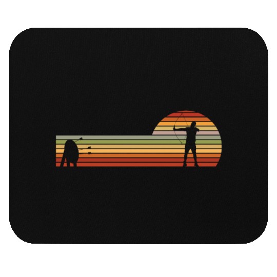 Retro Archery Mouse Pads