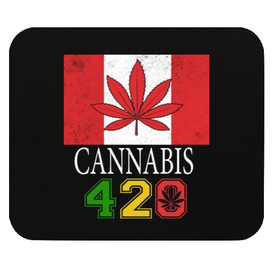 Comical 420 Celebrate Herb Weed Marijuana Design Mouse Pads