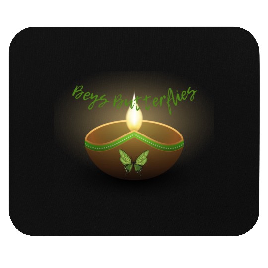 Beys Butterflies design #3 Mouse Pads