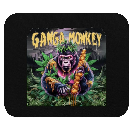 Ganga Monkey Mouse Pads