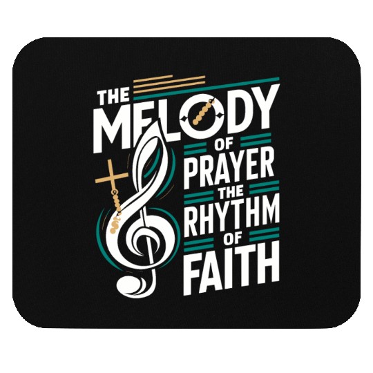 Prayer Songs Jesus Christ Religious Music Praise Mouse Pads