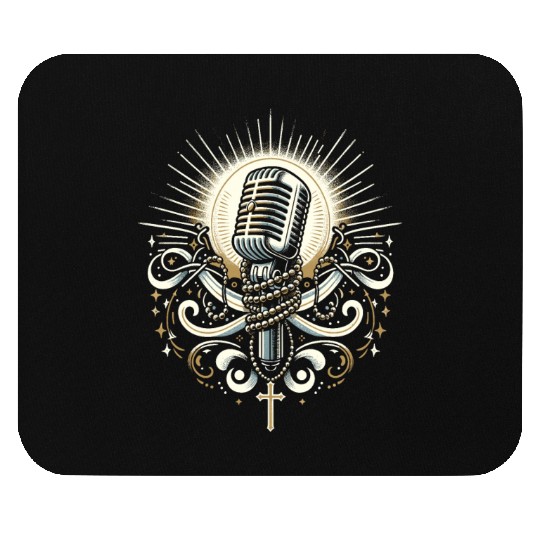 Prayer Songs Jesus Christ Religious Music Praise Mouse Pads
