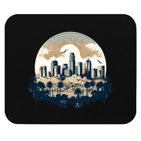 Los Angeles - City of Angels Mouse Pads