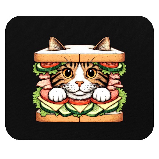 Sandwich Kitty Mouse Pads