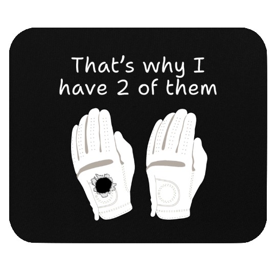 Hole in one gloves funny golf Mouse Pads