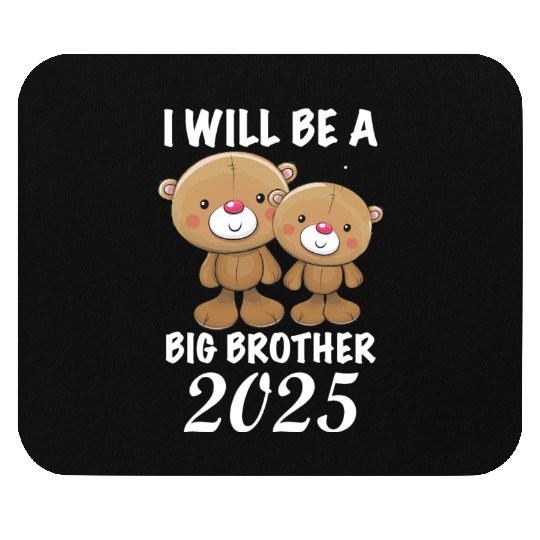 I'm Going To Be A Big Brother 2025 Teddy Bear Mouse Pads