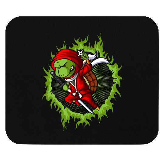 The Fighter Ninja Turtle Mouse Pads