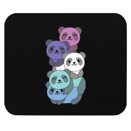 Spectrassexual Flag Pride Lgbtq Cute Panda Mouse Pads
